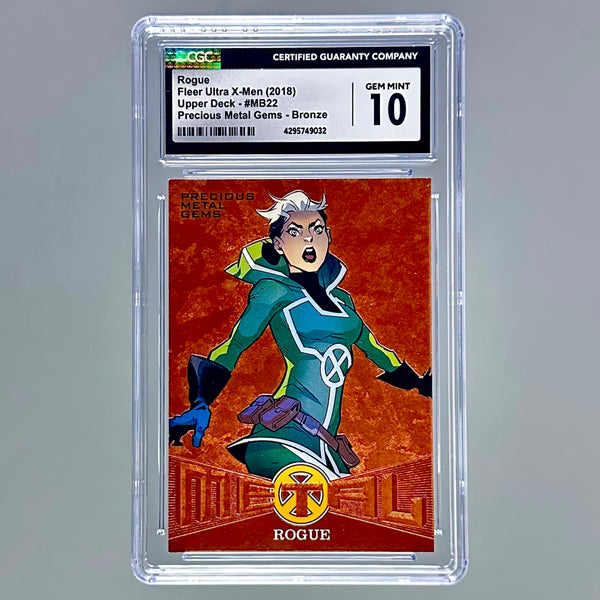 2018 Fleer Ultra X-Men - Rogue PMG Bronze - CGC 10
