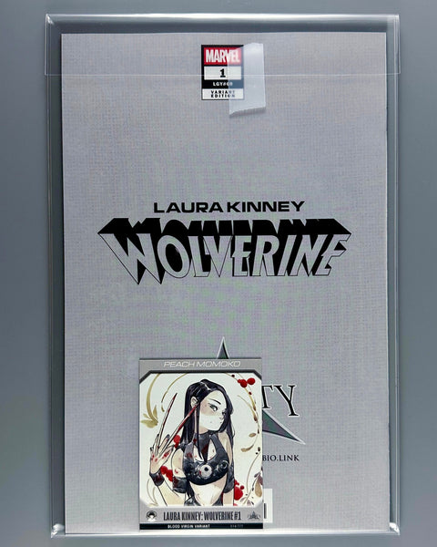 Laura Kinney - Wolverine #1 Peach Momoko Trade Cover NM | eBay