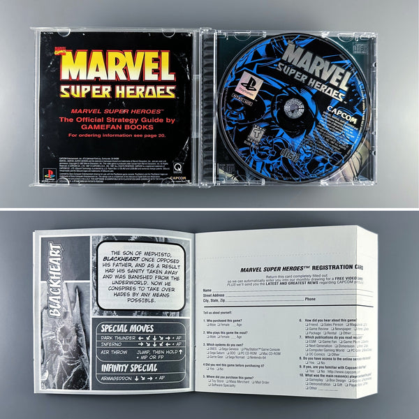 Marvel Super Heroes (Sony PlayStation 1, 1997) for sale online