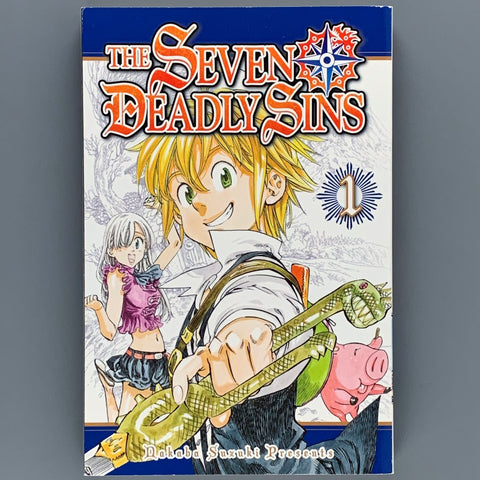 Seven Deadly Sins 1 & 2 - Manga
