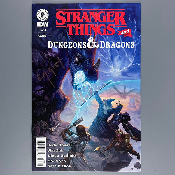 Stranger Things Dungeons and Dragons 1 - Signed