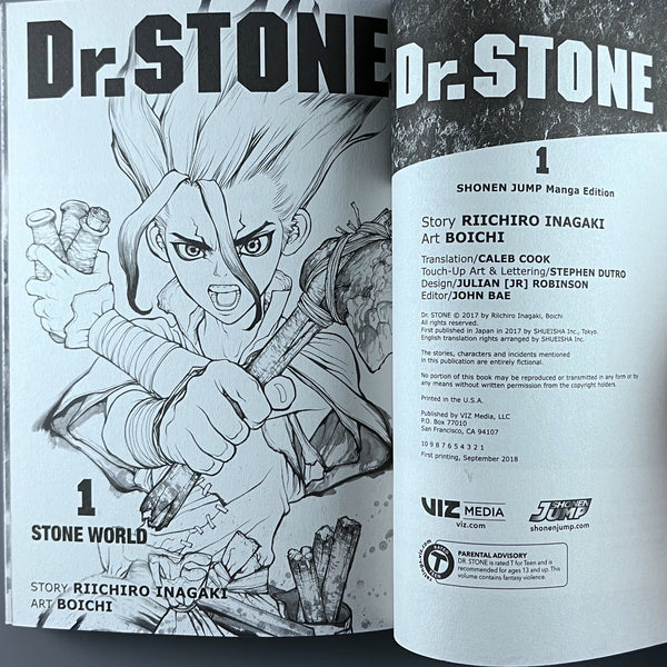 2024 Dr Stone Manga 1-10