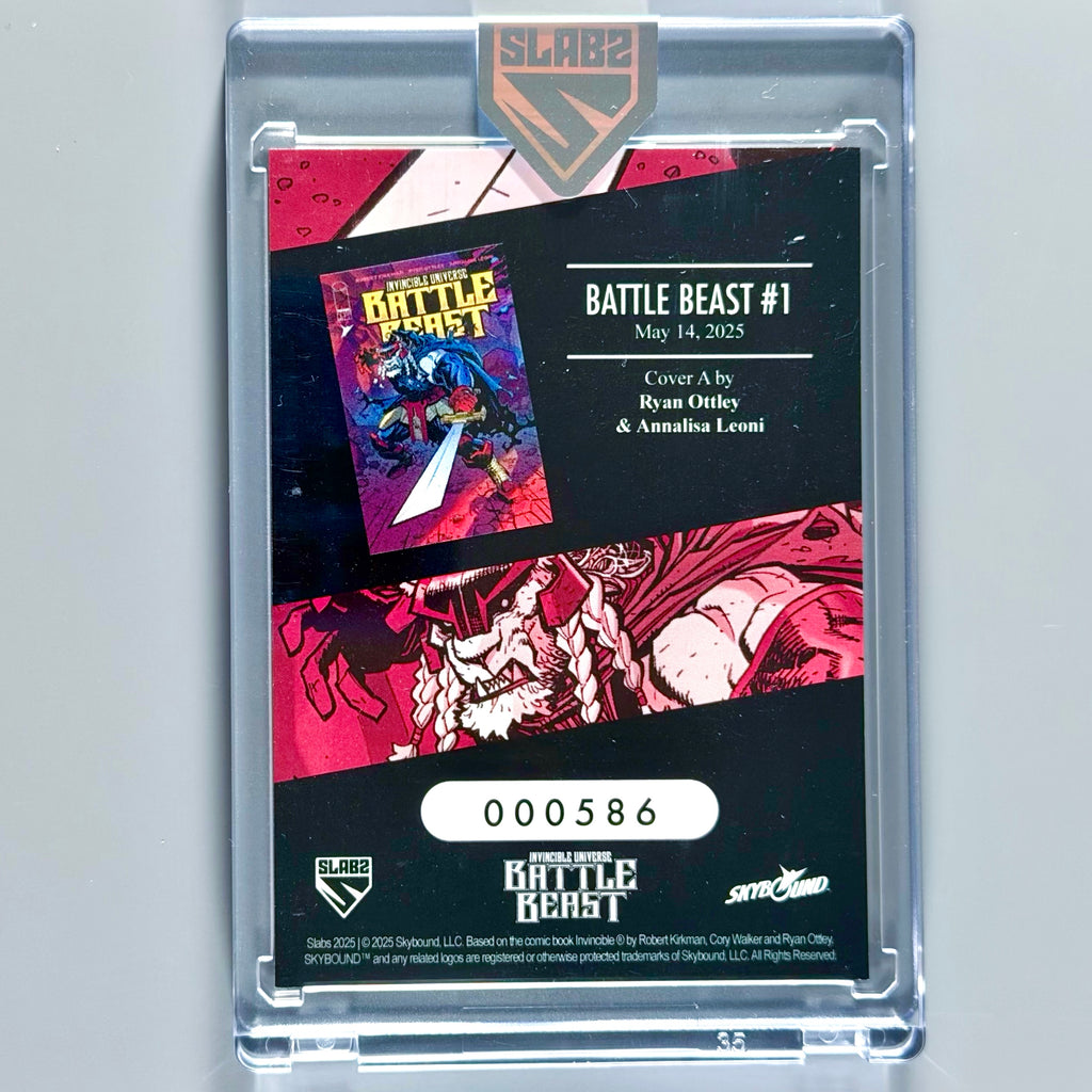 Battle Beast - Comic & Card