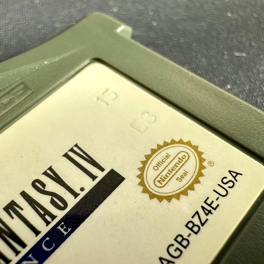 Nintendo Game Boy Advance Final Fantasy IV