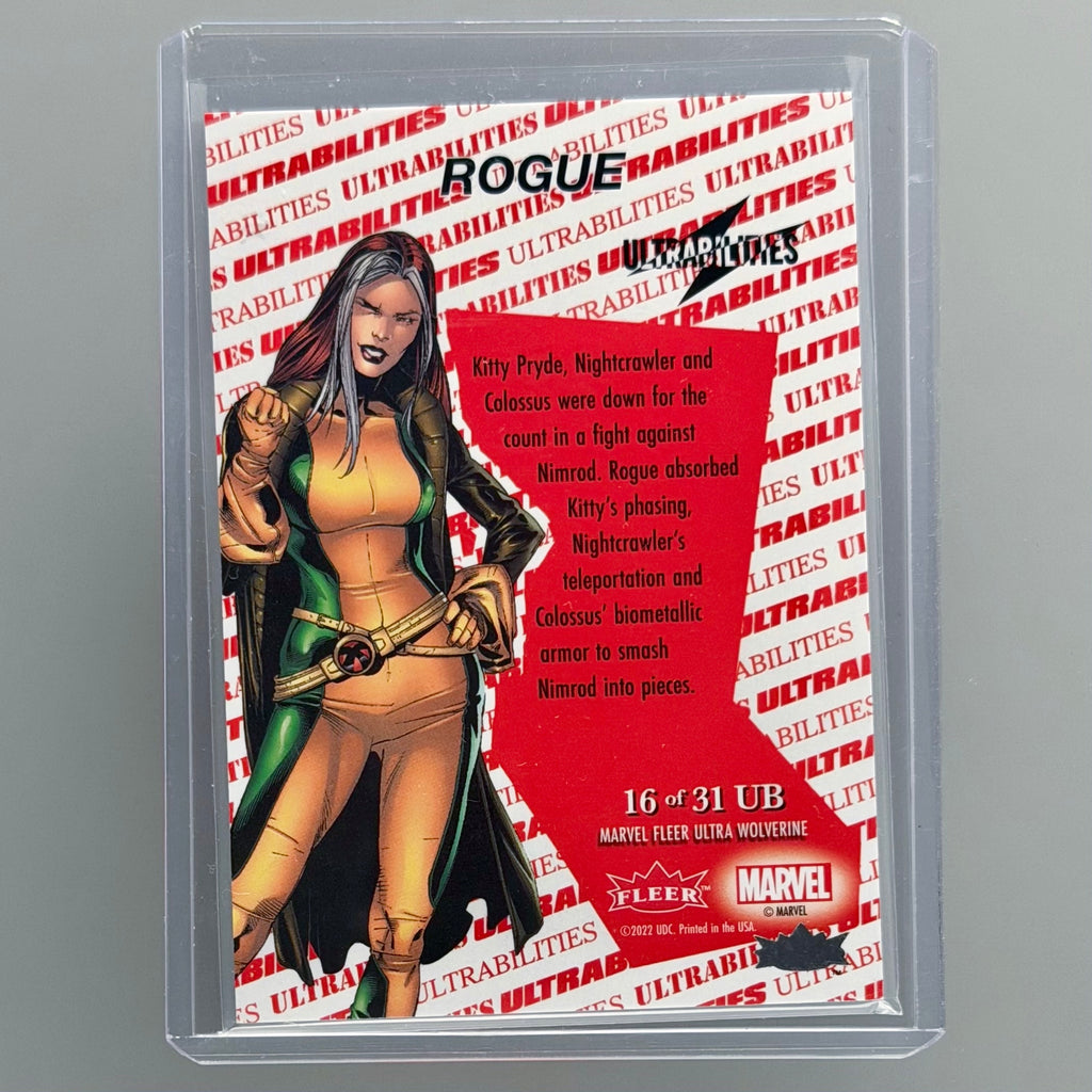 2024 Marvel Fleer Ultra Wolverine - Rogue Ultrabilities