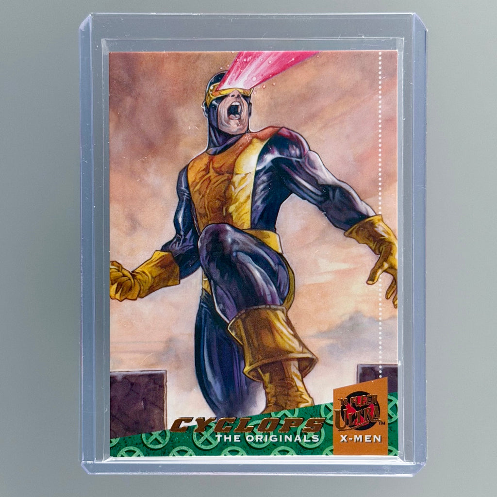 2018 Fleer Ultra Marvel X-Men Cyclops O2