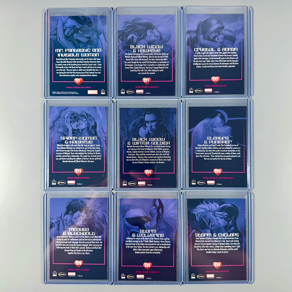 2013 Women of Marvel Embrace Series 2 Lot