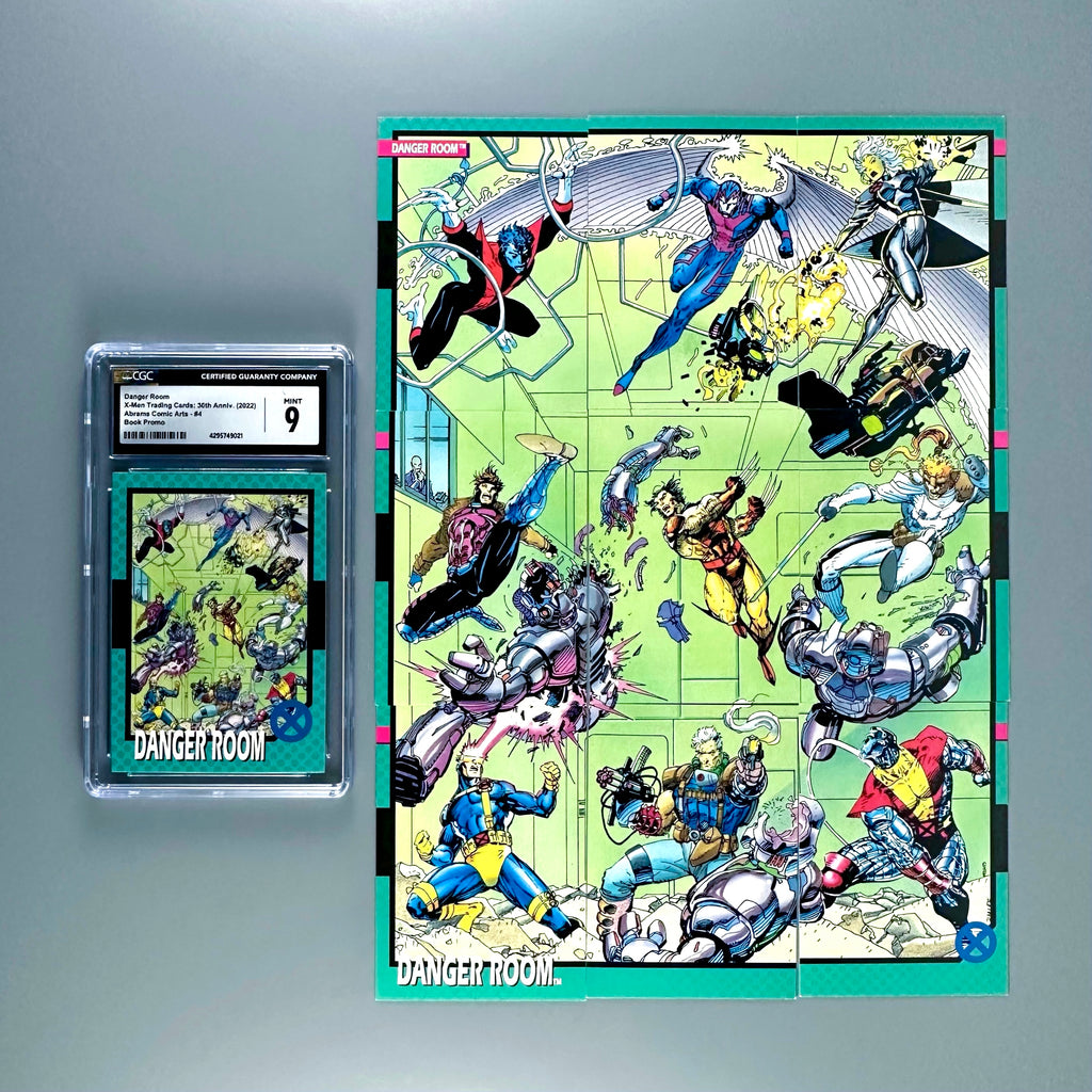 X-Men Danger Room Series 1 & 30th Anniversary Abrams Promo Card Bundle