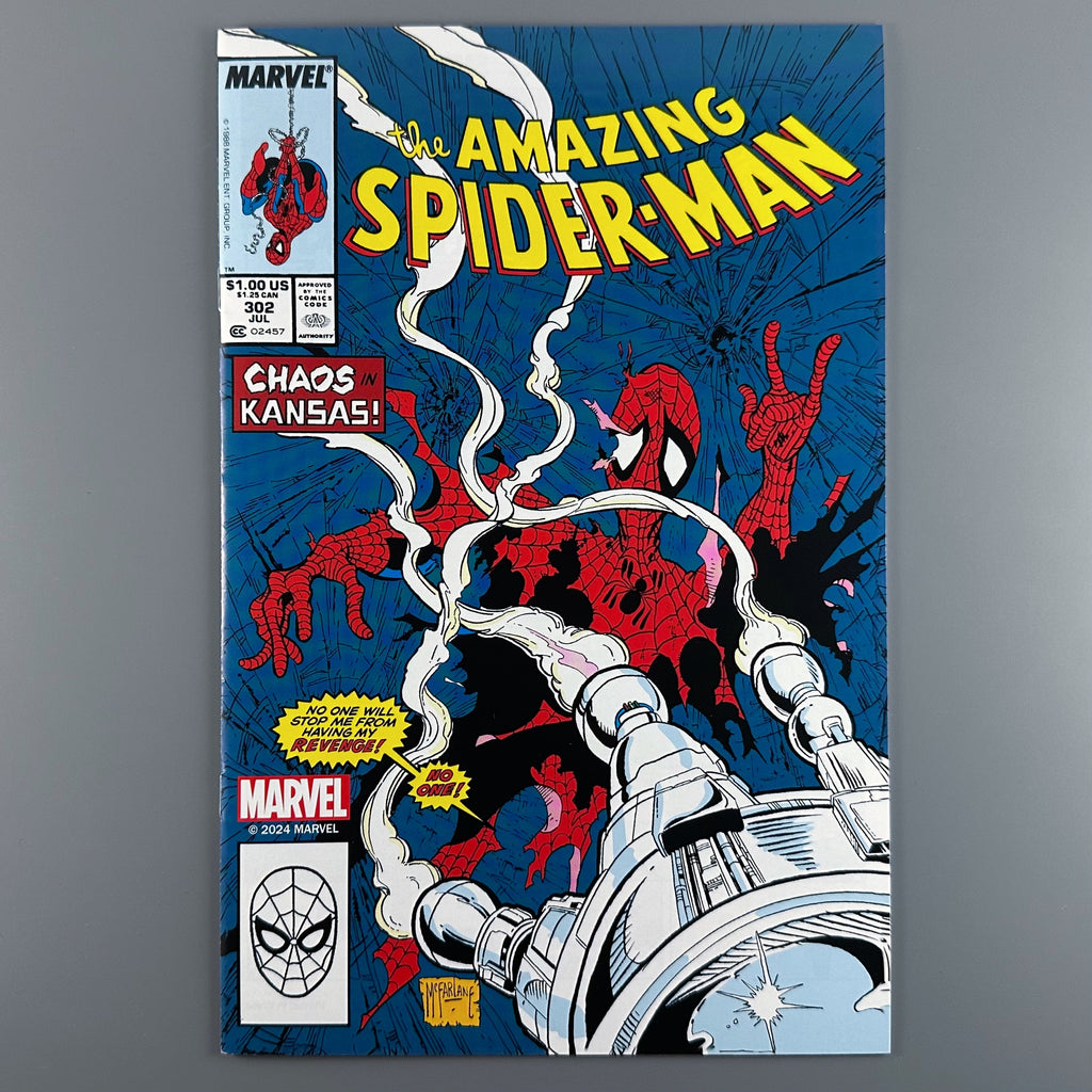 Amazing Spider-Man 301 - Signed Card