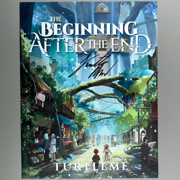 Beginning After the End SIGNED Print