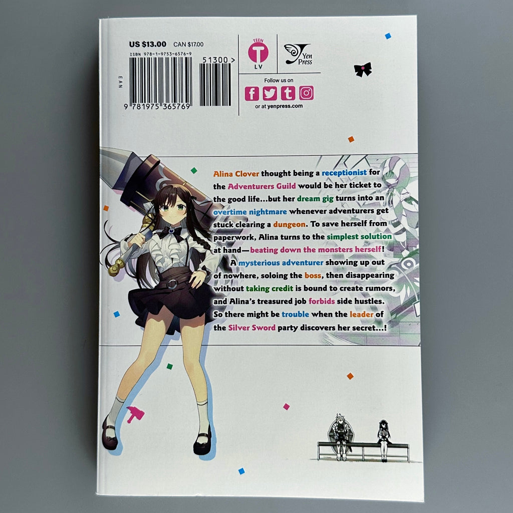 I May Be a Guild Receptionist, But I'll Solo Any Boss to Clock Out on Time Volume 1 - Manga