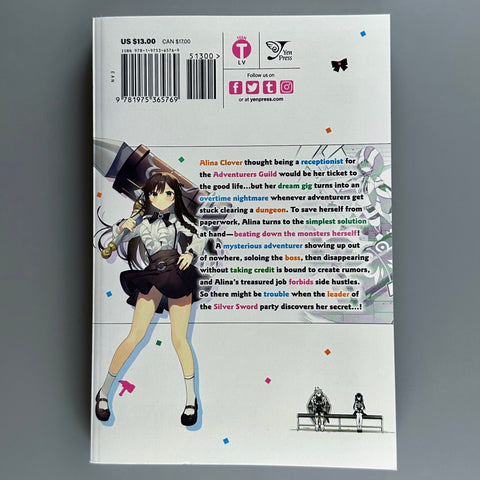 I May Be a Guild Receptionist, But I'll Solo Any Boss to Clock Out on Time Volume 1 - Manga