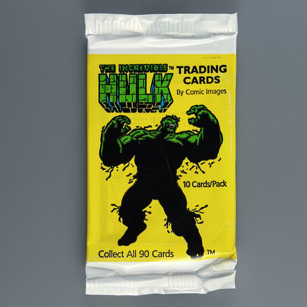 1991 The Incredible Hulk Trading Card Comic Images Pack