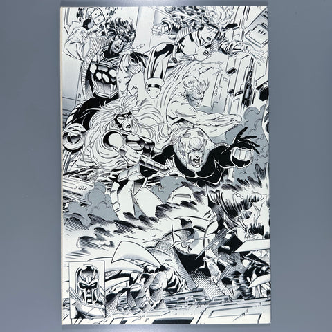 X-Men 25 Gatefold Cover - Sketch Variant Copy C