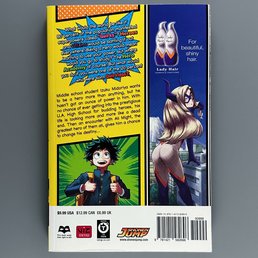 My Hero Academia Volume 1 - Manga