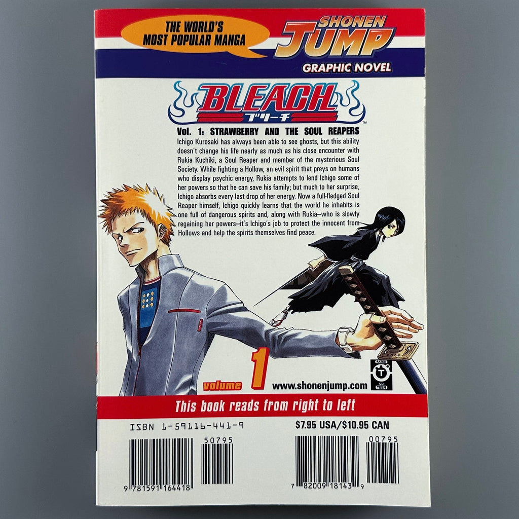 Bleach Volume 1- Manga with 20th anniversary