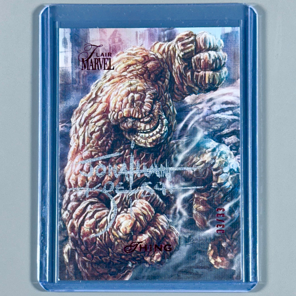 2023 Marvel Flair Artist Auto - Thing