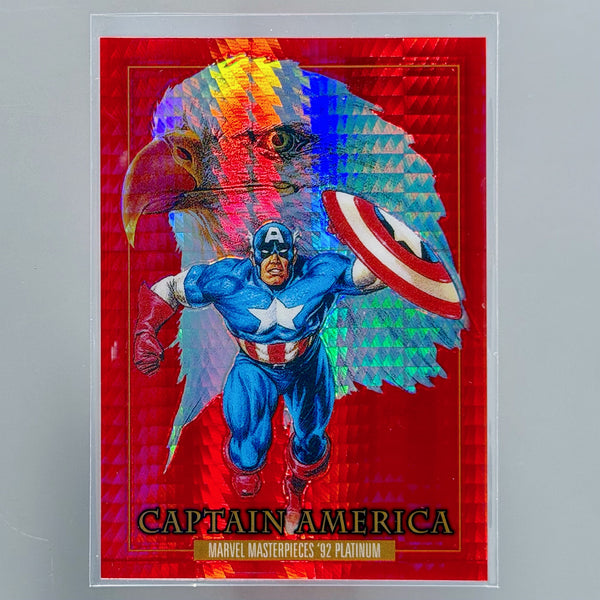 Captain America #16 Marvel Masterpieces '92 Red Prism