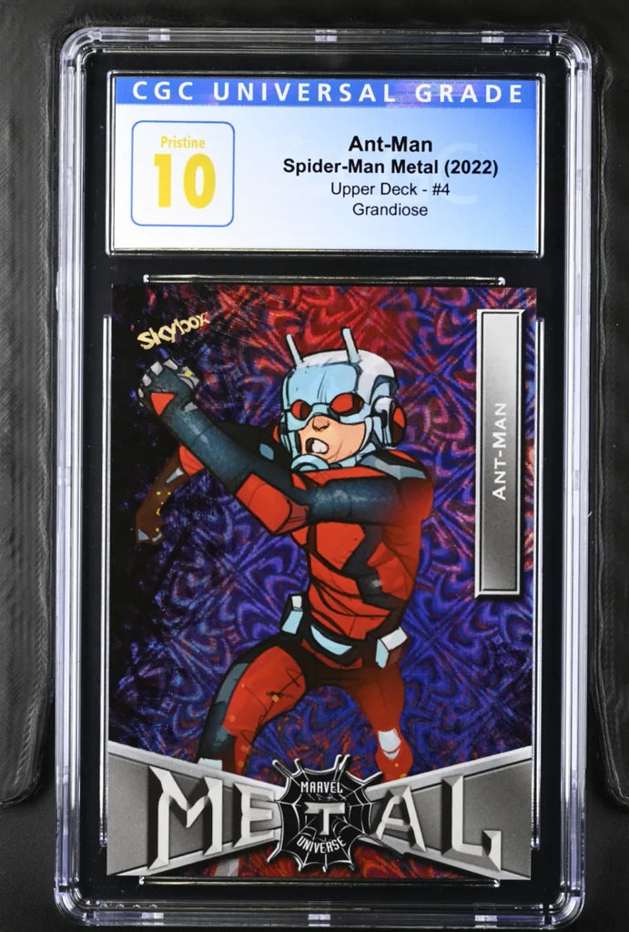 Ant-Man #4 Spider-Man Metal Universe Grandiose CGC 10