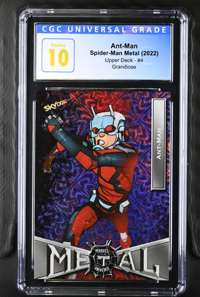 Ant-Man #4 Spider-Man Metal Universe Grandiose CGC 10