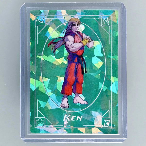 Ken #02 Street Fighter Alpha Series One (2025) Jade Refractor