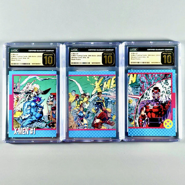 X-Men 30th Anniversary Abrams Promo Card Set - CGC 10 (New Label)