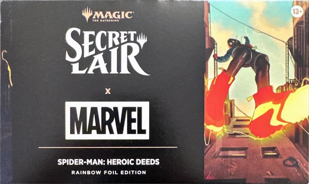 Secret Lair x Marvel's Spider-Man: Heroic Deeds - Rainbow Foil Edition (SLD)