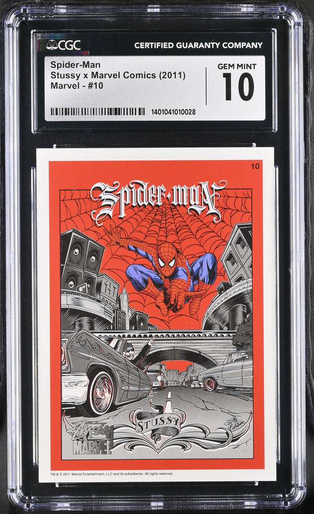Stussy Marvel Spider-Man CGC 10