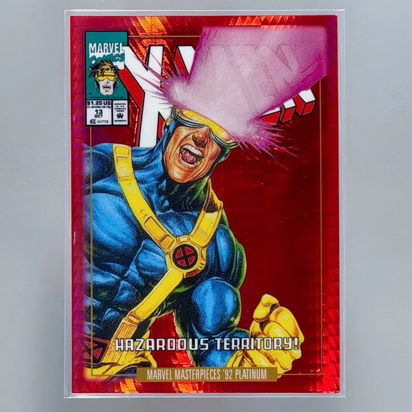 Cyclops 13-V Marvel Masterpieces '92 Red Prism