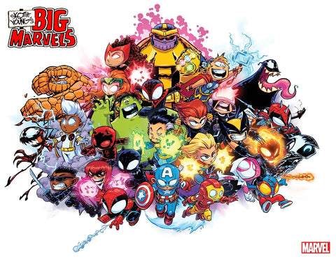 Skottie Young Big Marvels Poster 24x36"