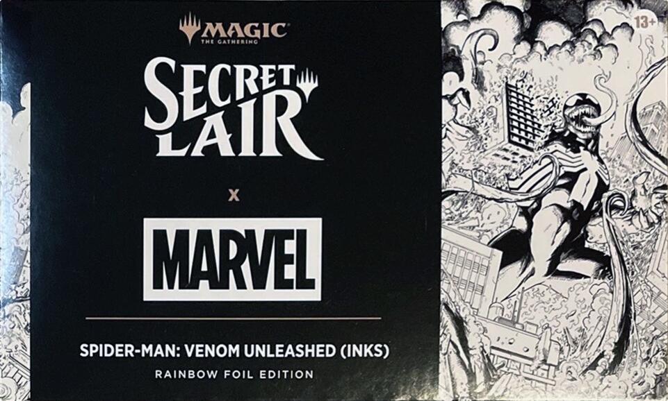 Secret Lair x Marvel's Spider-Man: Venom Unleashed (Inks) - Rainbow Foil Edition (SLD) (Copy)