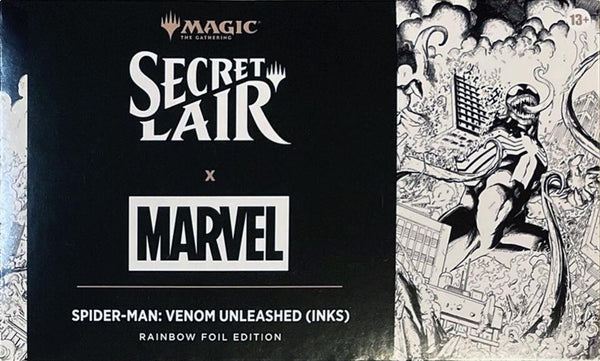 Secret Lair x Marvel's Spider-Man: Venom Unleashed (Inks) - Rainbow Foil Edition (SLD) (Copy)
