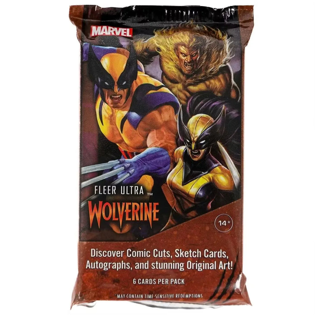 2024 Marvel Fleer Ultra Wolverine Sealed Hobby Pack