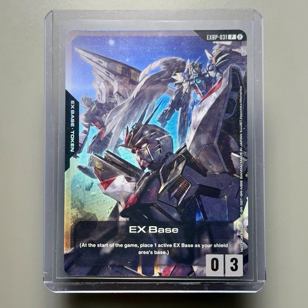 2026 Gundam EX Base (EXBP-031) Promo Card Comic Con Exclusive Sealed