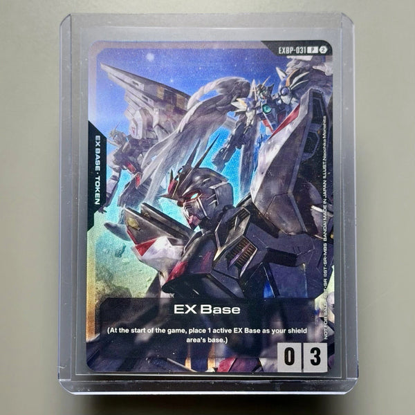 2026 Gundam EX Base (EXBP-031) Promo Card Comic Con Exclusive Sealed