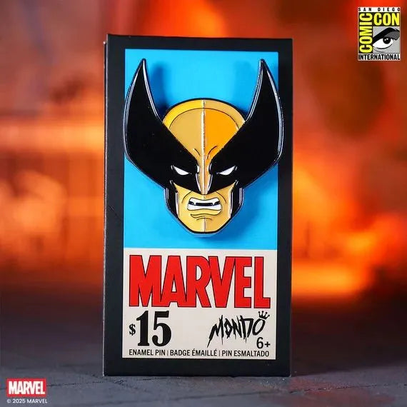 Wolverine Marvel Mondo Pin SDCC 2025