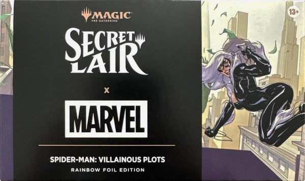 Secret Lair x Marvel's Spider-Man: Villainous Plots - Rainbow Foil Edition (SLD)