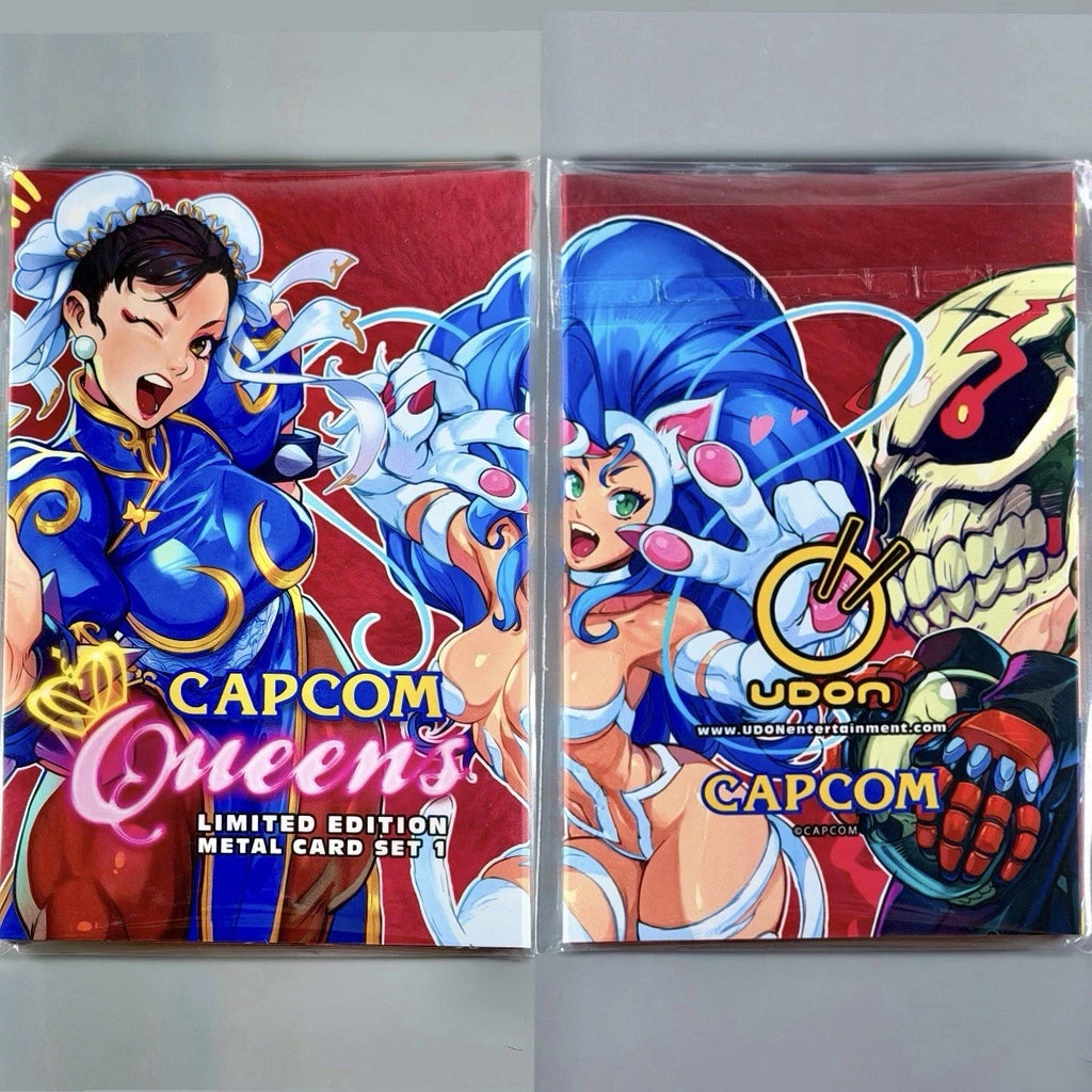 Capcom Queens Collectible Metal Card Set