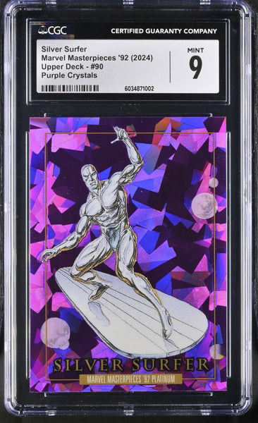 Silver Surfer Marvel Masterpieces '92 #90 CGC 9