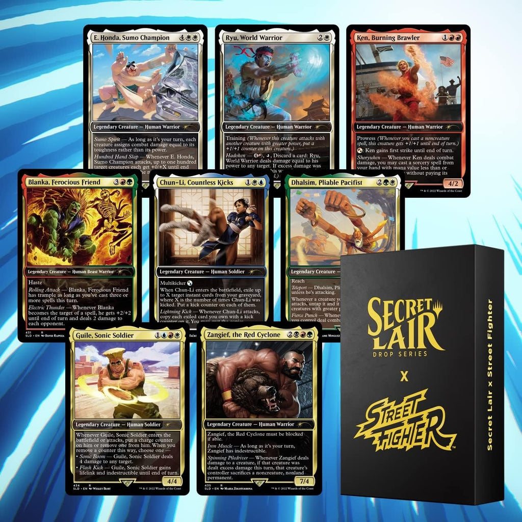 Secret Lair x Street Fighter - Foil Edition (SLD)