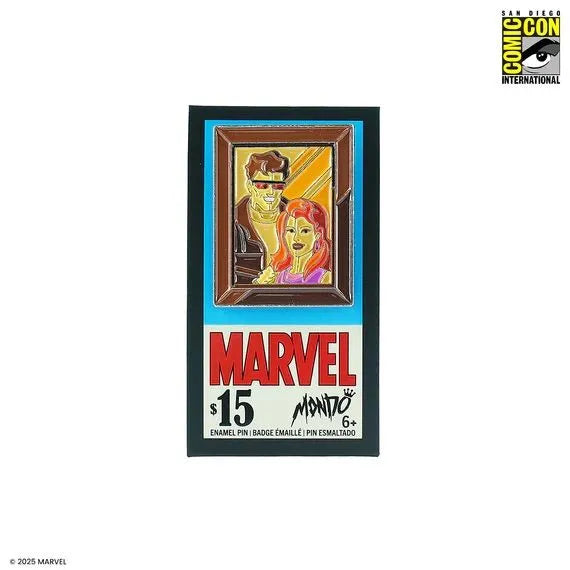 Cyclops & Jean Frame Marvel Mondo Pin SDCC 2025