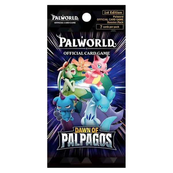 Palworld TCG: Dawn of Palpagos Booster Box 1st Edition English Pack x1 sealed