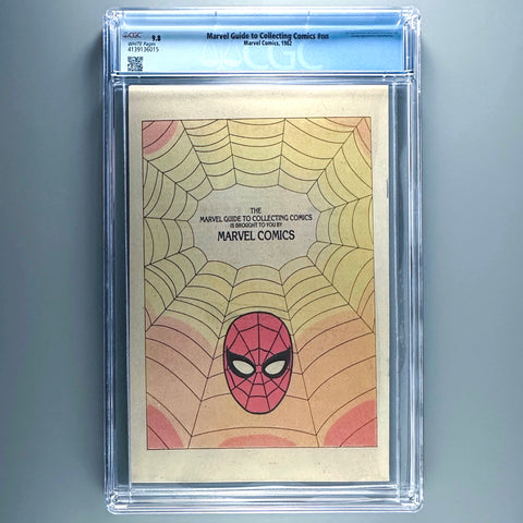 Marvel Guide to Collecting Comics #nn (1982) - CGC 9.8