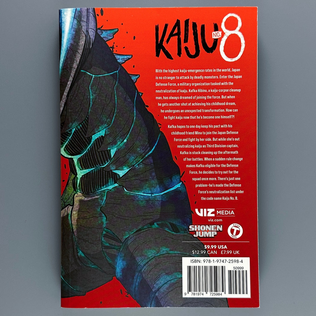 Kaiju No. 8 Volume 1 - Manga