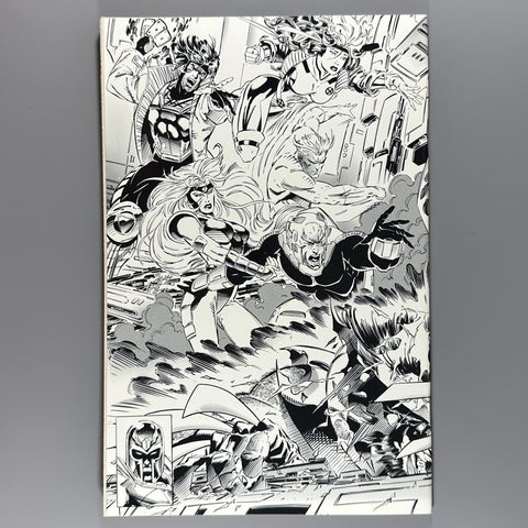 X-Men 25 Gatefold Cover - Sketch Variant Copy B