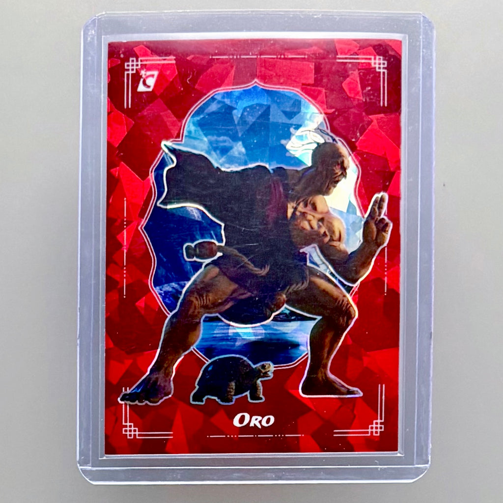 Oro #25 Street Fighter Series One (2024) Ruby Red Refractor