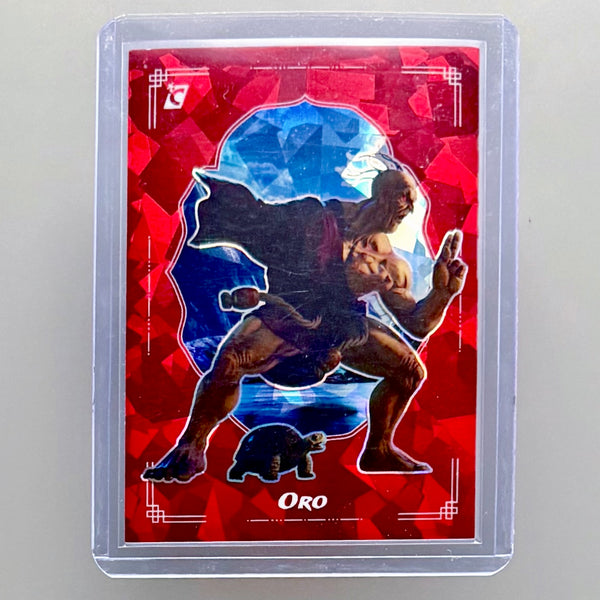 Oro #25 Street Fighter Series One (2024) Ruby Red Refractor