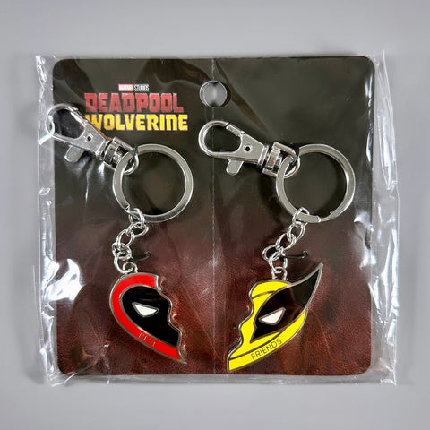Marvel Studios Deadpool Wolverine keychains