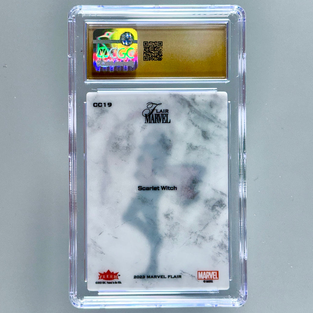2024 Marvel Flair Scarlet Witch Carved - CGC 10