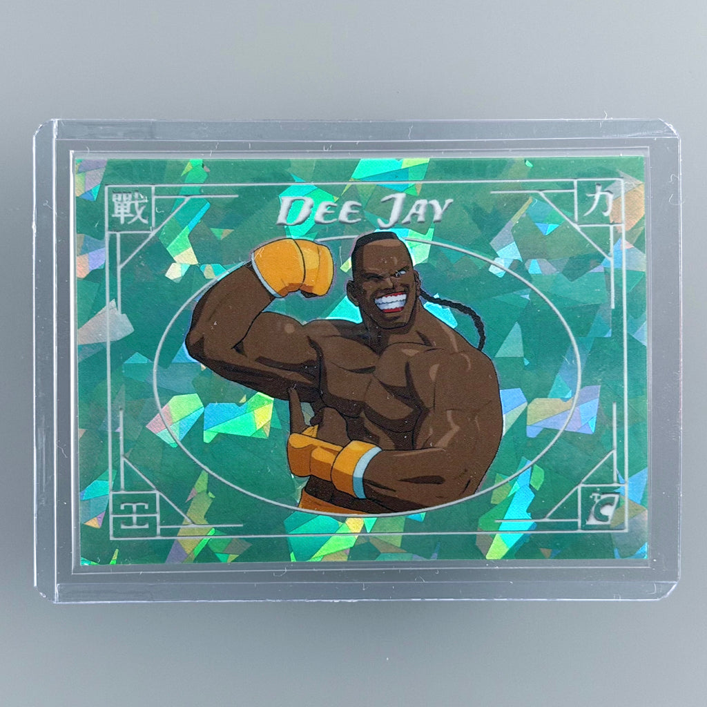 Dee Jay Street Fighter Alpha Series One (2025) Jade Refractor